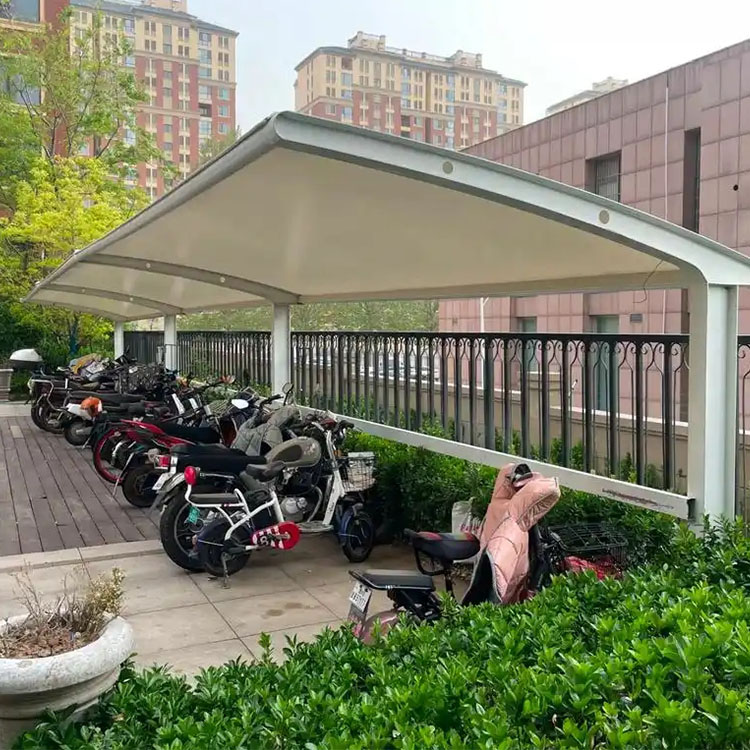 澧县膜结构电动车棚